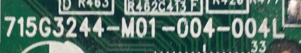MAIN PARA MONITOR HP / NUMERO DE PARTE GJACBAE009 / 715G3244-M01-004-004L / MODELO HP 17" W1707 - Imagen 2
